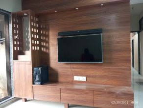 Modern TV Unit Interior Designing in Borivali, Mumbai – Jyoti Furniture & Interiors